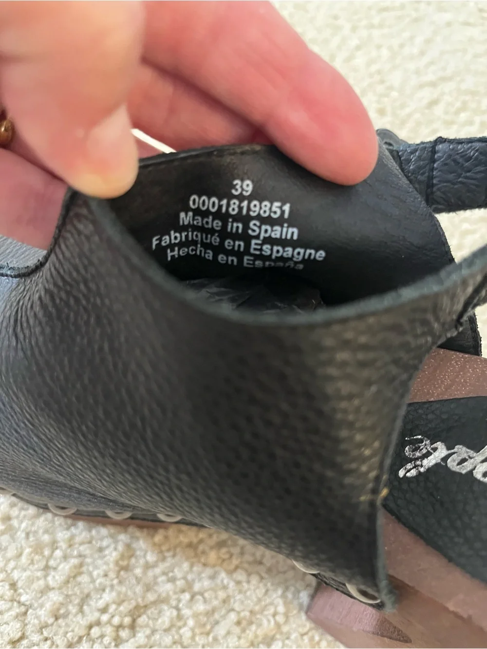 Free People chunky platform